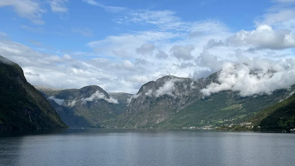 Panorama dei fiordi norvegesi