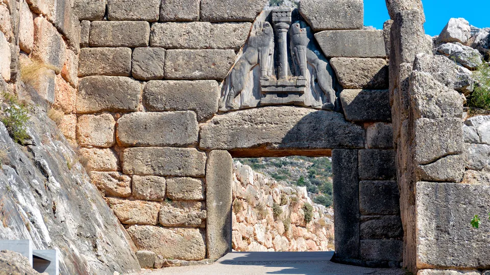 Porta dei Leoni a Micene