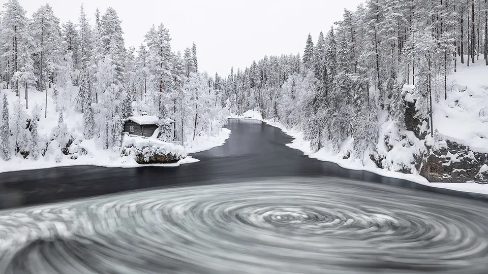 Rapide Myllykoski nell'Oulanka National Park