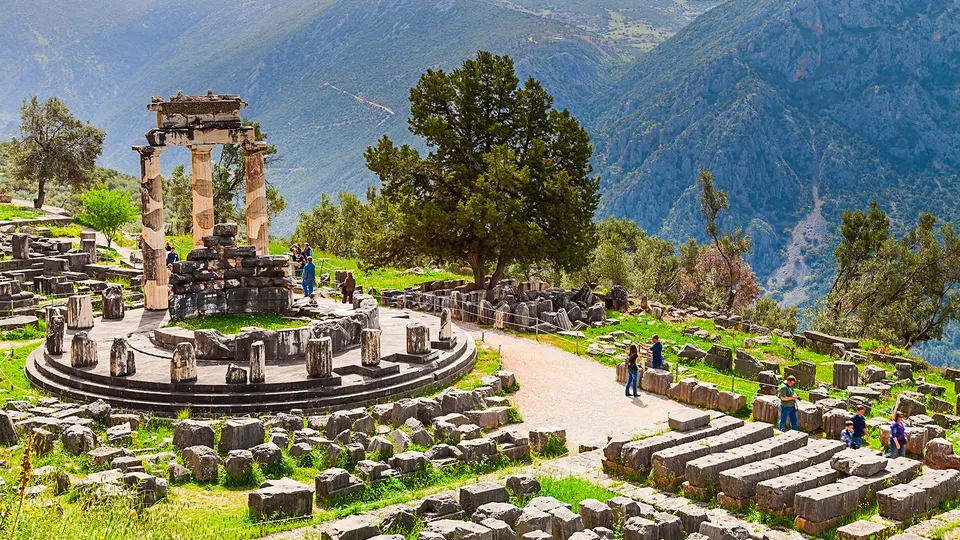 Rovine del Tempio di Delfi