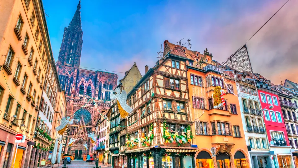 Il centro di Strasburgo