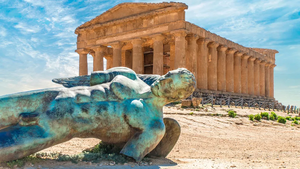 Tempio della Concordia alla Valle dei Templi di Agrigento