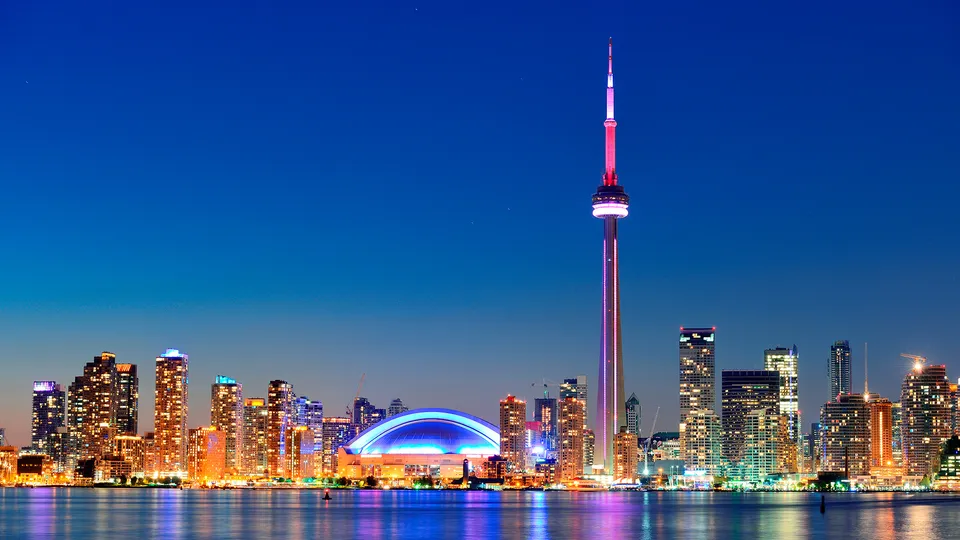 Toronto di sera