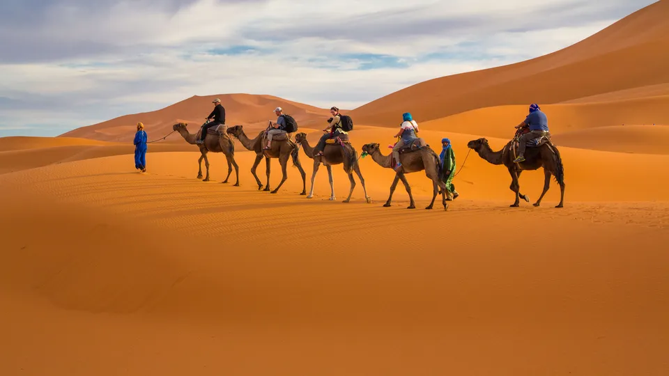 Tour in Marocco tra Marrakech e deserto del Sahara.