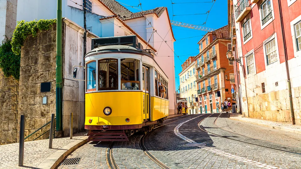 Tram a Lisbona