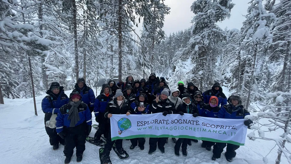 Viaggio di gruppo organizzato in Lapponia Finlandese