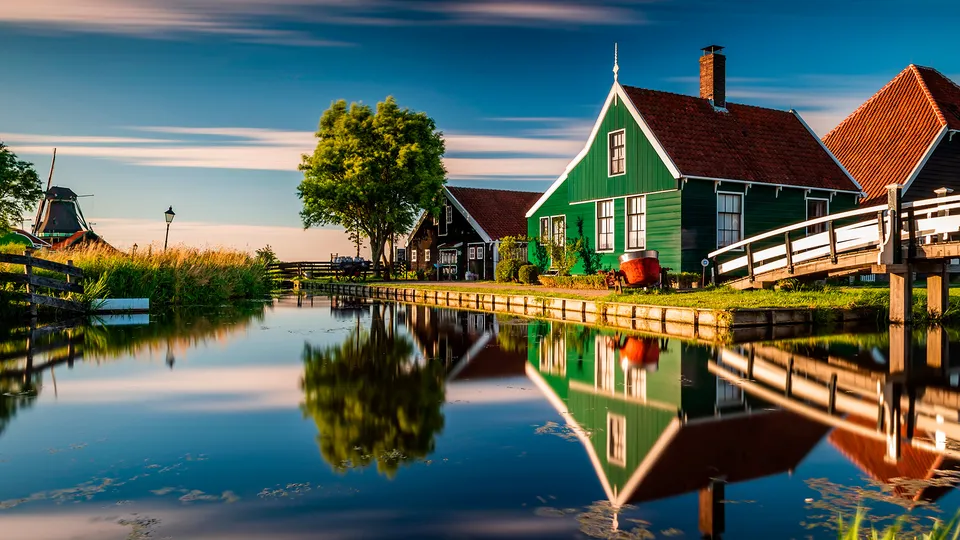 Case in legno a Zaanse Schans