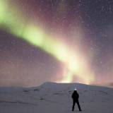 caccia aurora boreale