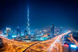Skyline di Dubai