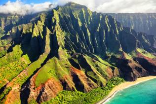 Na Pali cost alle isole hawaii