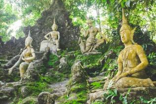 Secret Buddha garden