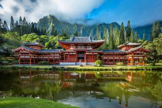 Tempio di Byodo alle isole hawaii