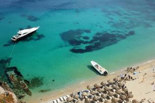 Mykonos spiaggia Psarou