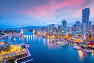 Vancouver by night