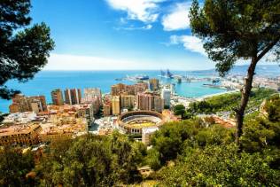 malaga-dall'alto-panorama