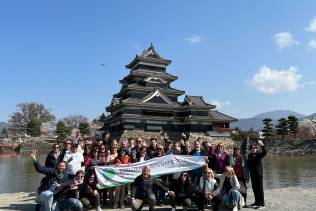 Gruppo IVCTM al Castello di Matsumoto