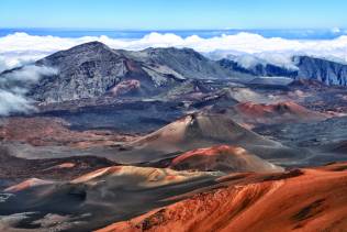 Isole Hawaii parco di Haleakala