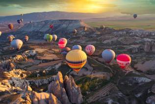 Mongolfiere in Cappadocia