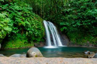 Cascade aux Écrevisses, Guadalupa, Caraibi