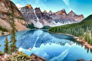 Banff NP Lake Moraine