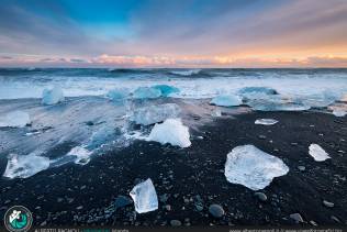 diamond beach jokulsarlon laguna glaciale