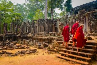 Buddhisti a Siem Reap