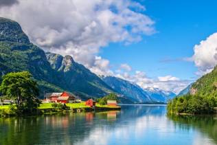 Fiordi natura norvegia