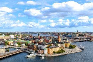 Stoccolma vista della città vecchia