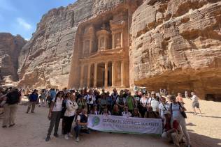 Viaggio di gruppo in Giordania, a Petra