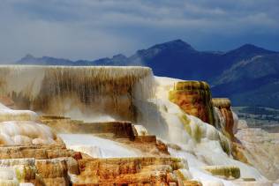 viaggio organizzato negli usa yellowstone mammoth hot springs wyoming