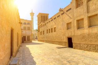 Quartiere storico di Dubai Old Creek Al Fahidi