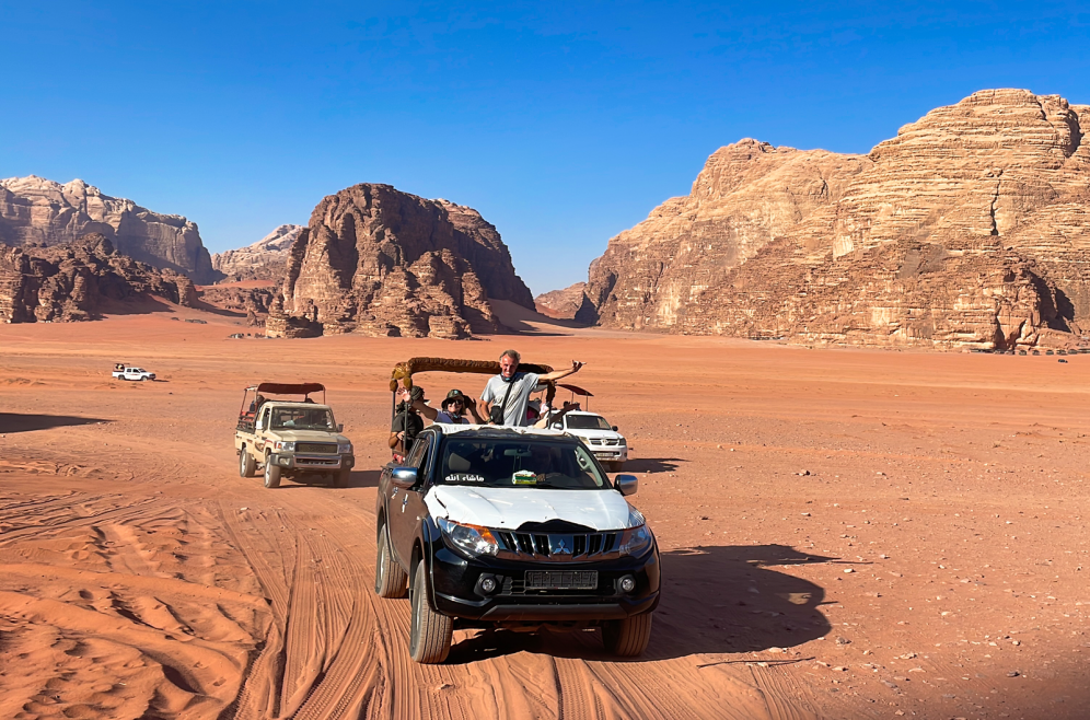 Safari incluso in fuoristrada 4x4 nel Wadi Rum