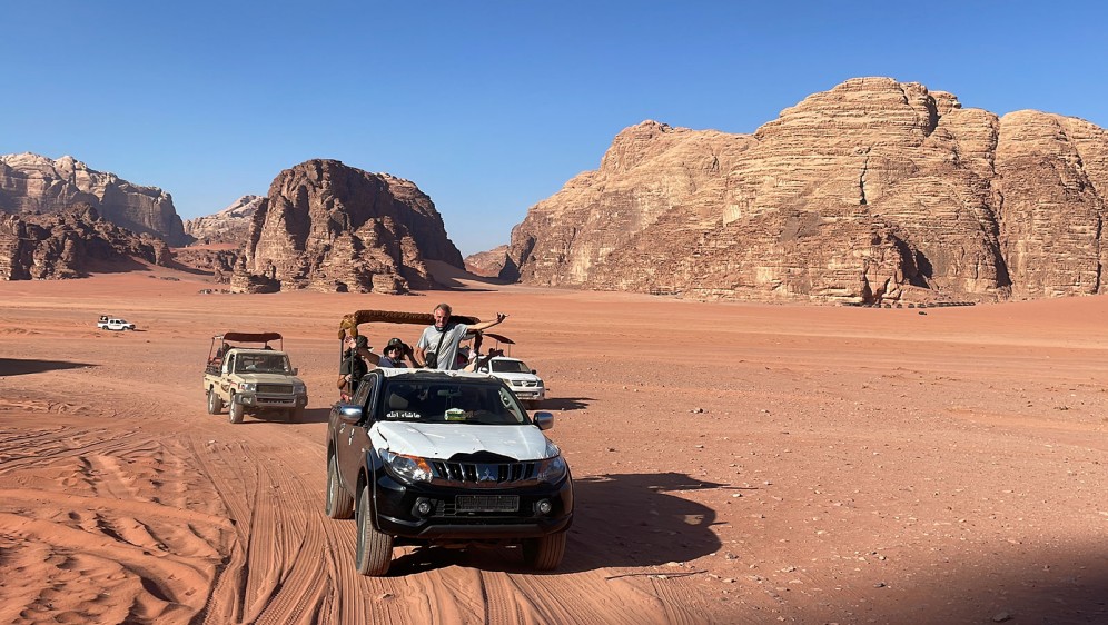 Safari incluso in fuoristrada 4x4 nel Wadi Rum