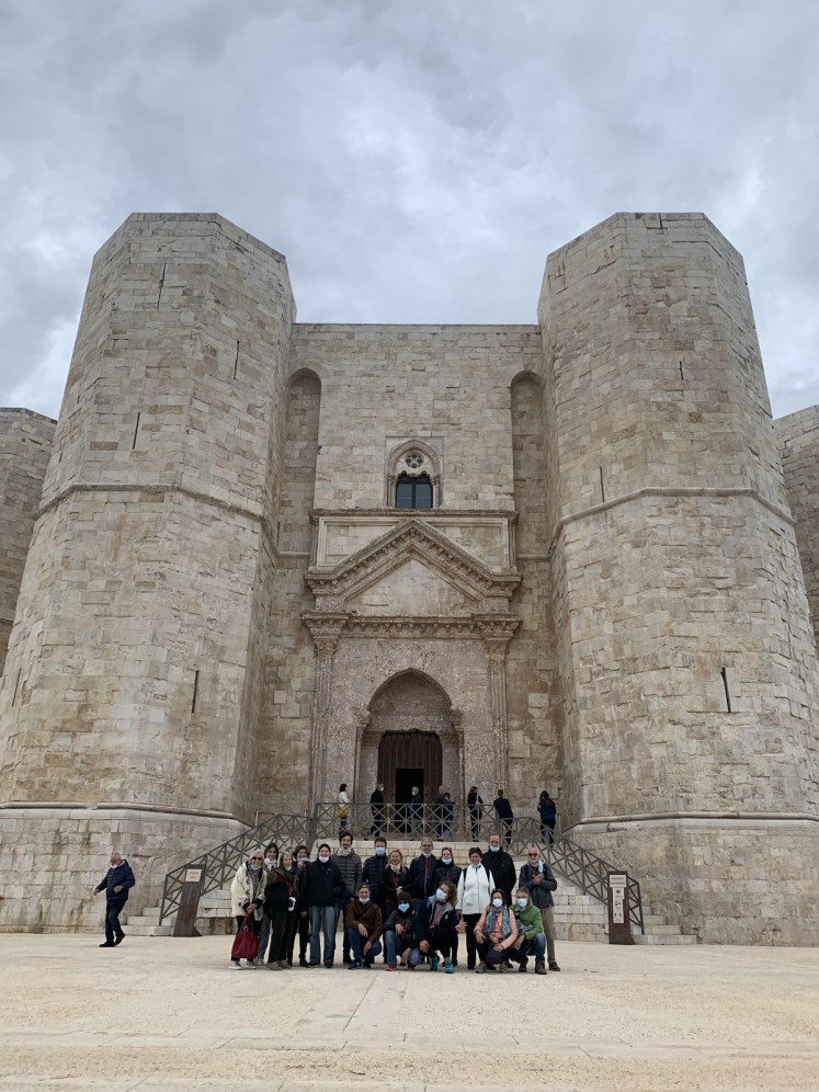 gruppo a Castel del Monte