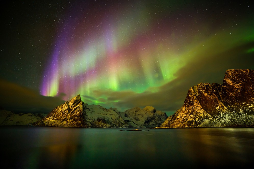 Vedere l'aurora boreale alle lofoten