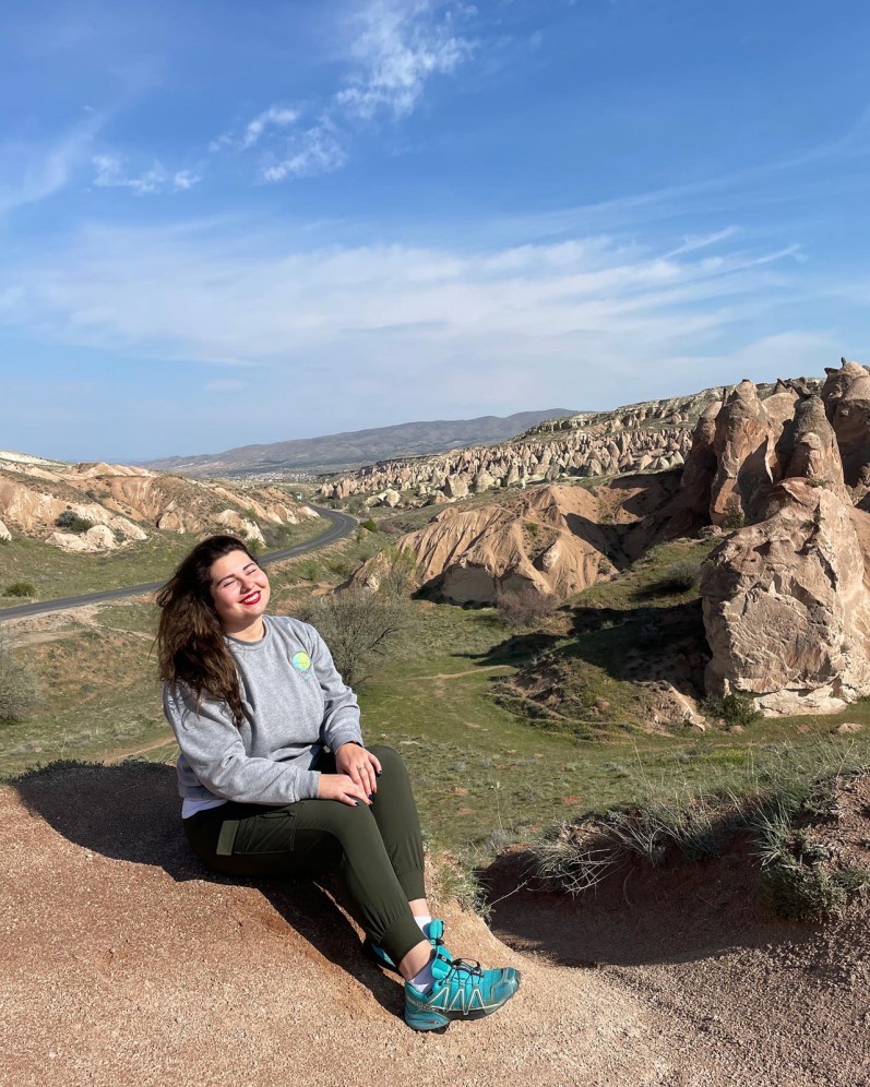 Viaggio organizzato a Istanbul e Cappadocia - Francesca in Cappadocia