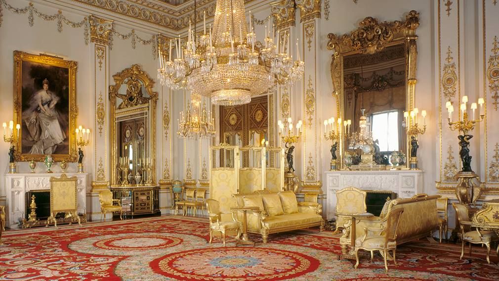 Curiosità da vedere a Londra 1000 stanza a Buckingam Palace