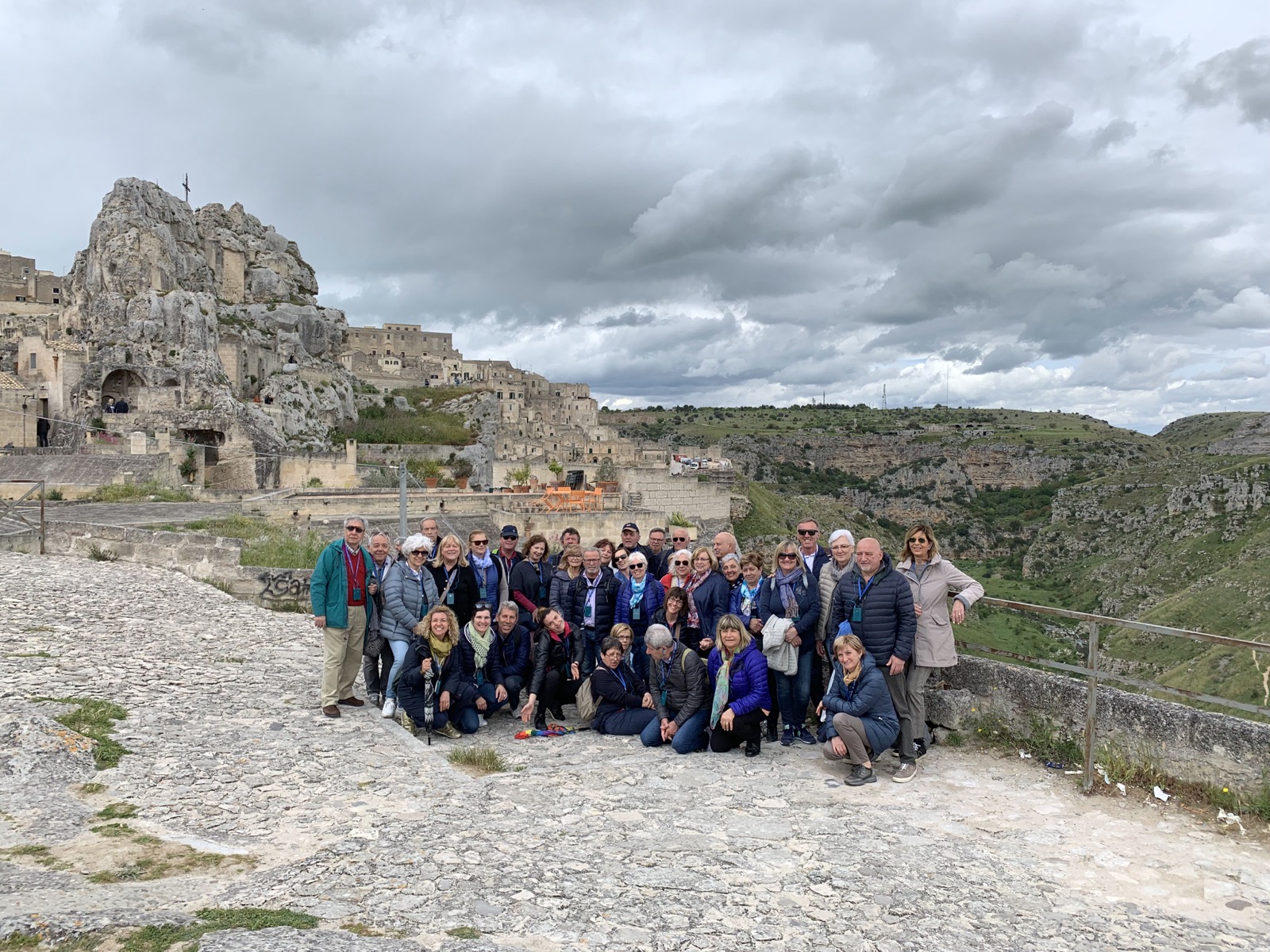 diario di viaggio di gruppo a Matera